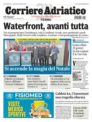 Prima Pagina "Corriere Adriatico (Fermo)"