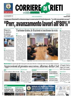Corriere di Rieti e della Sabina