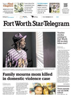 Prima Pagina "Fort Worth Star-Telegram"