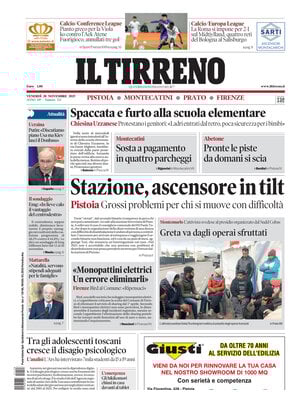 Il Tirreno (Firenze, Prato, Pistoia, Montecatini)