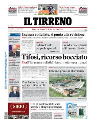 Il Tirreno (Pisa, Pontedera)