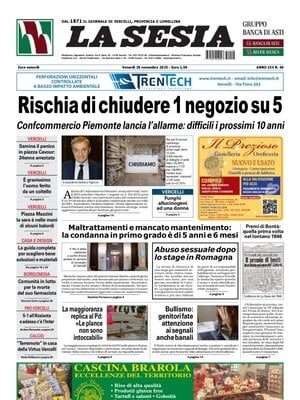 Prima Pagina "La Sesia"