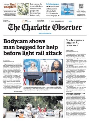 Prima Pagina "The Charlotte Observer"