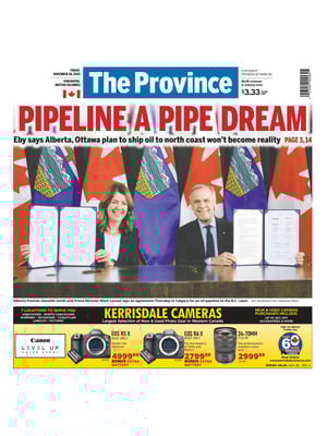 Prima Pagina "The Province"