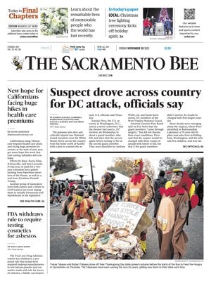 Prima Pagina "The Sacramento Bee"
