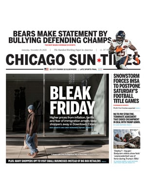 Prima Pagina "Chicago Sun-Times"