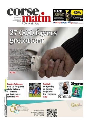 Prima Pagina "Corse-Matin"