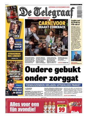 Prima Pagina "De Telegraaf"