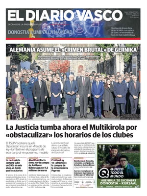 Prima Pagina "El Diario Vasco"