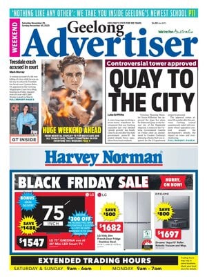 Prima Pagina "Geelong Advertiser"