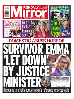 Prima Pagina "Irish Daily Mirror"