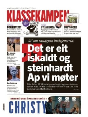 Prima Pagina "Klassekampen"