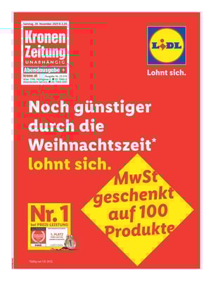 Prima Pagina "Kronen Zeitung"