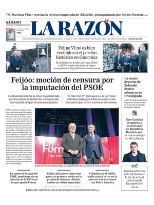 Prima Pagina "La Razón"