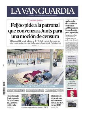 Prima Pagina "La Vanguardia"