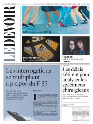 Prima Pagina "Le Devoir"