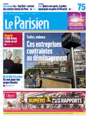 Prima Pagina "Le Parisien"