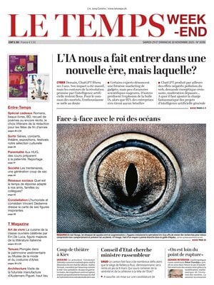 Prima Pagina "Le Temps"