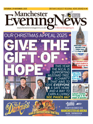 Prima Pagina "Manchester Evening News"