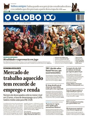 Prima Pagina "O Globo"