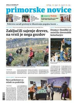 Prima Pagina "Primorske Novice"