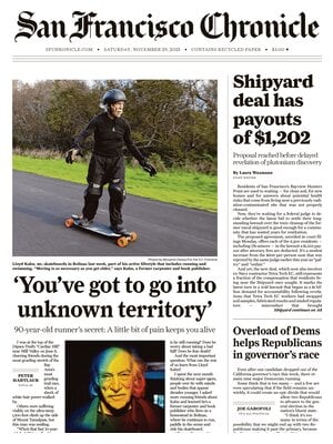 Prima Pagina "San Francisco Chronicle"