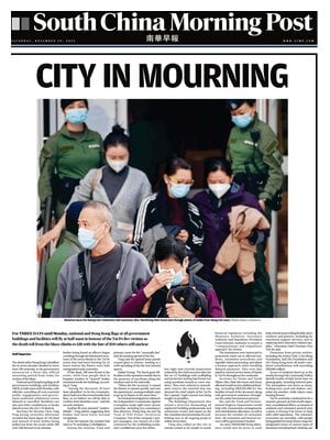 Prima Pagina "South China Morning Post"