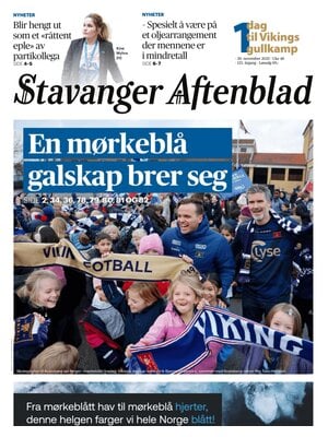 Prima Pagina "Stavanger Aftenblad"