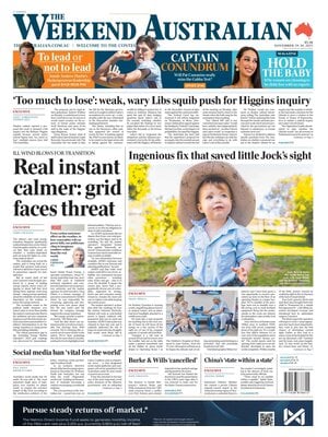 Prima Pagina "The Australian"