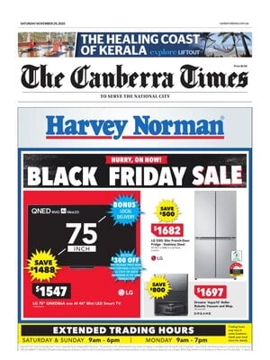 Prima Pagina "The Canberra Times"