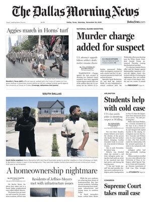 Prima Pagina "The Dallas Morning News"