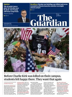 Prima Pagina "The Guardian US"