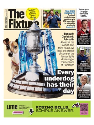 Prima Pagina "The Herald SPORT (Scotland)"
