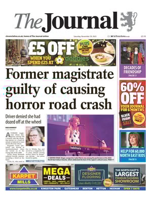 Prima Pagina "The Journal (Newcastle)"