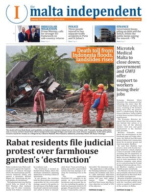 Prima Pagina "The Malta Independent"