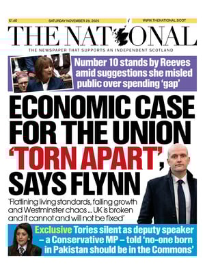 Prima Pagina "The National (Scotland)"