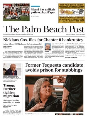 Prima Pagina "The Palm Beach Post"