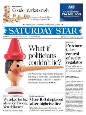 Prima Pagina "Toronto Star"