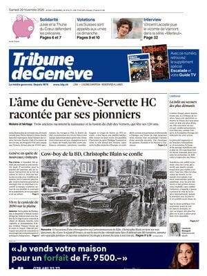 Prima Pagina "Tribune de Genève"
