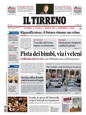Il Tirreno (Livorno, Cecina, Rosignano, Piombino, Elba)