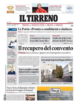 Il Tirreno (Firenze, Prato, Pistoia, Montecatini)