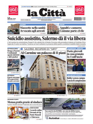 Prima Pagina "La Città (Salerno)"