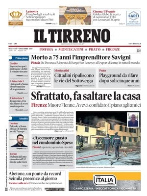 Il Tirreno (Firenze, Prato, Pistoia, Montecatini)