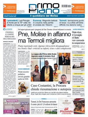 Prima Pagina "Primo Piano Molise"