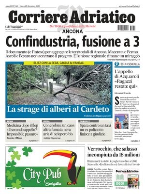 Prima Pagina "Corriere Adriatico (Ancona)"
