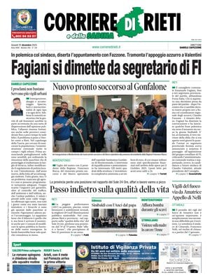 Corriere di Rieti e della Sabina