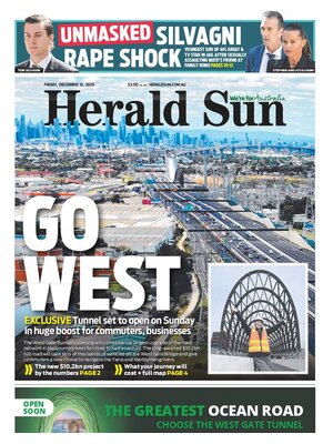 Prima Pagina "Herald Sun"
