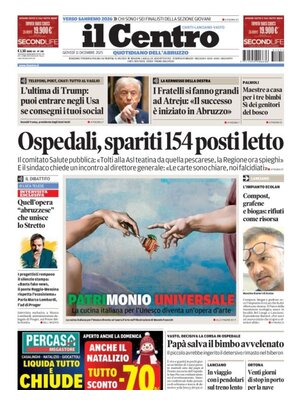 Prima Pagina "Il Centro (Chieti)"