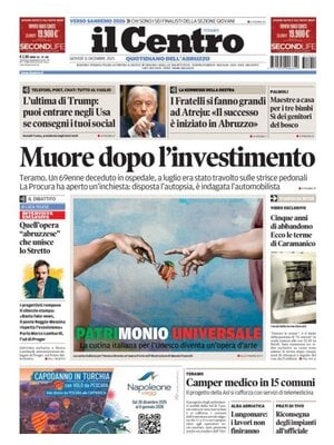 Prima Pagina "Il Centro (Teramo)"