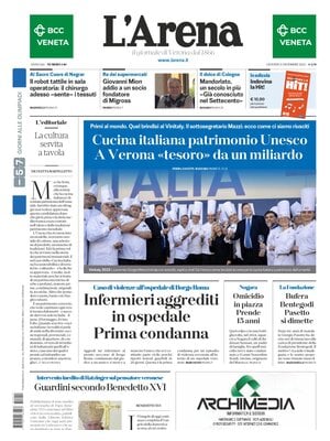 Prima Pagina "L'Arena (Verona)"